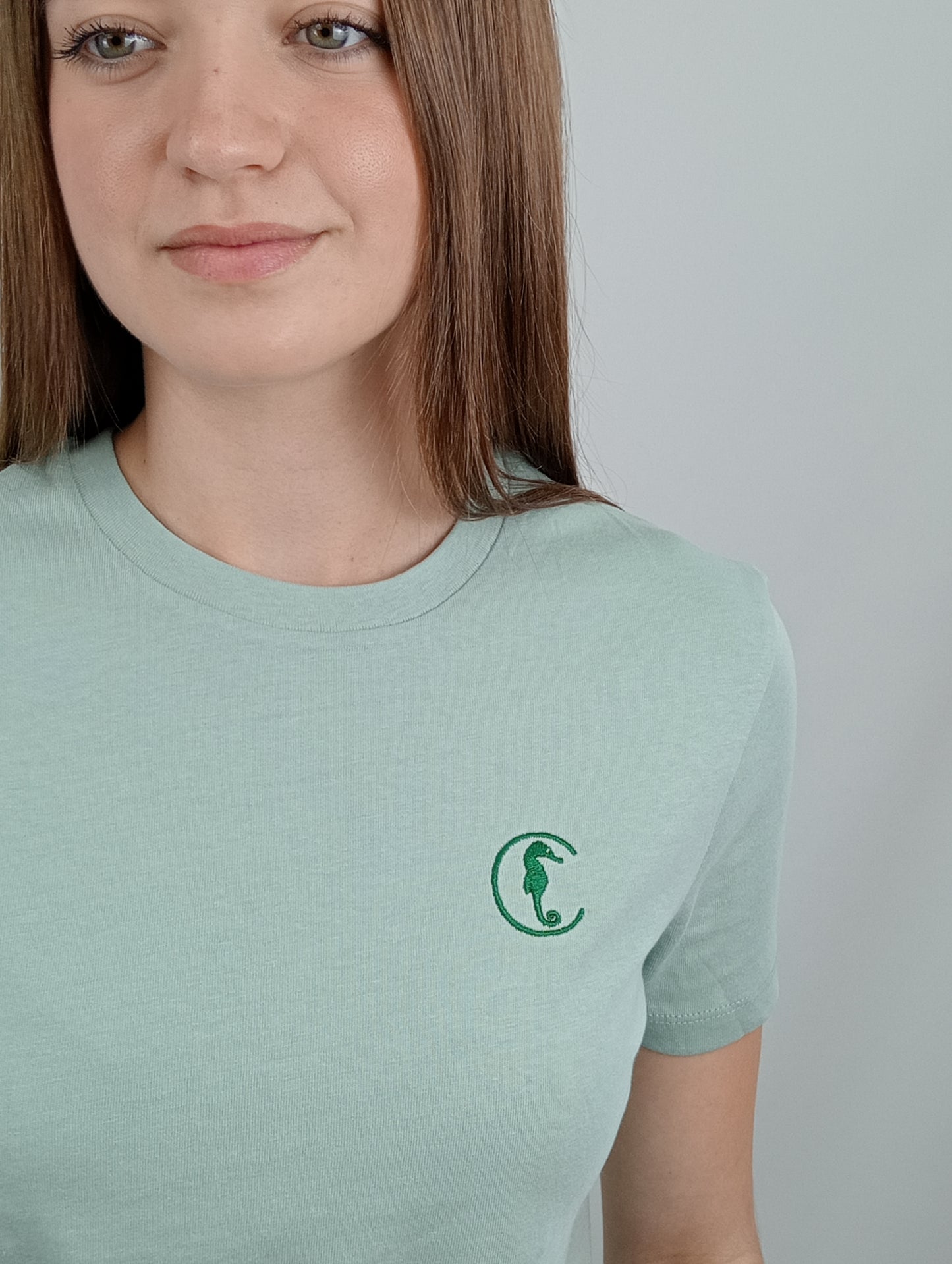 CAMISETA MUJER ENTALLADA ALOE