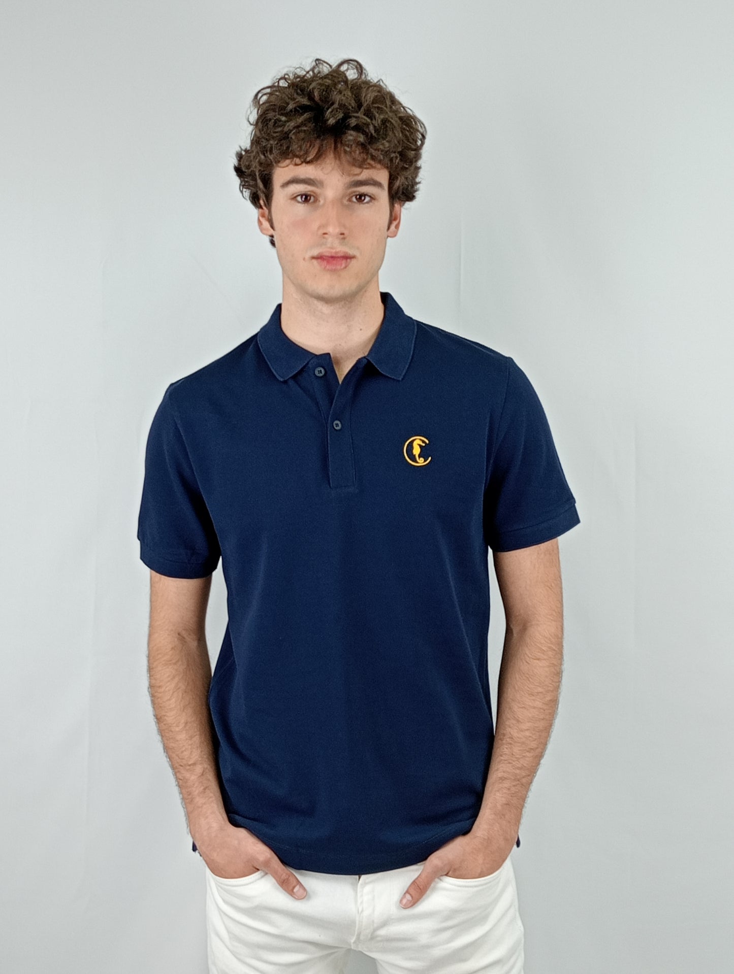 POLO PIQUÉ NAVY