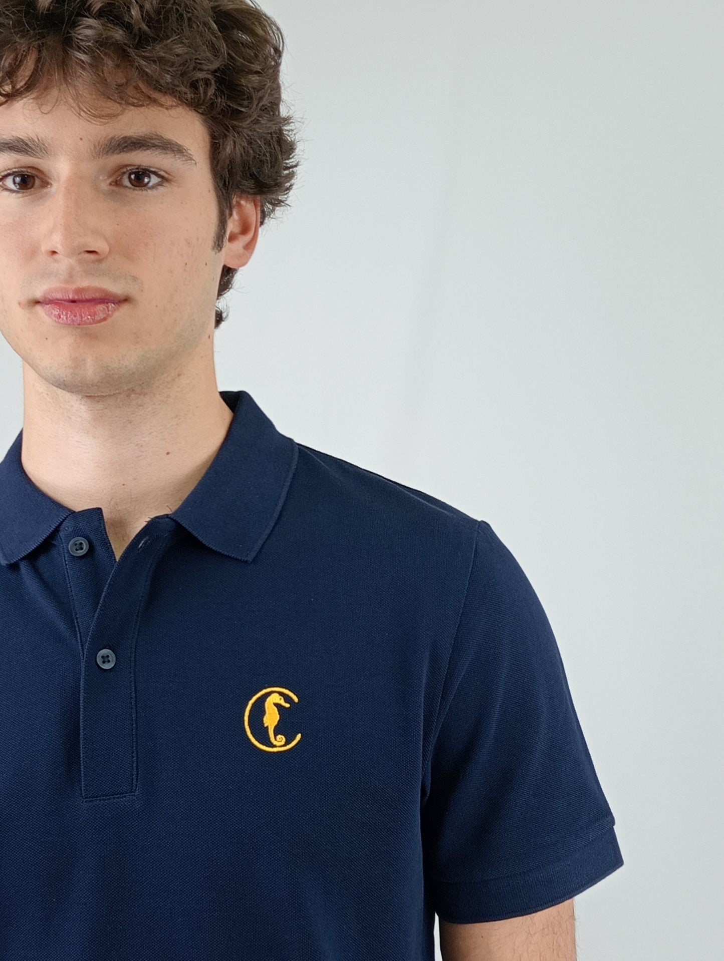 POLO PIQUÉ NAVY