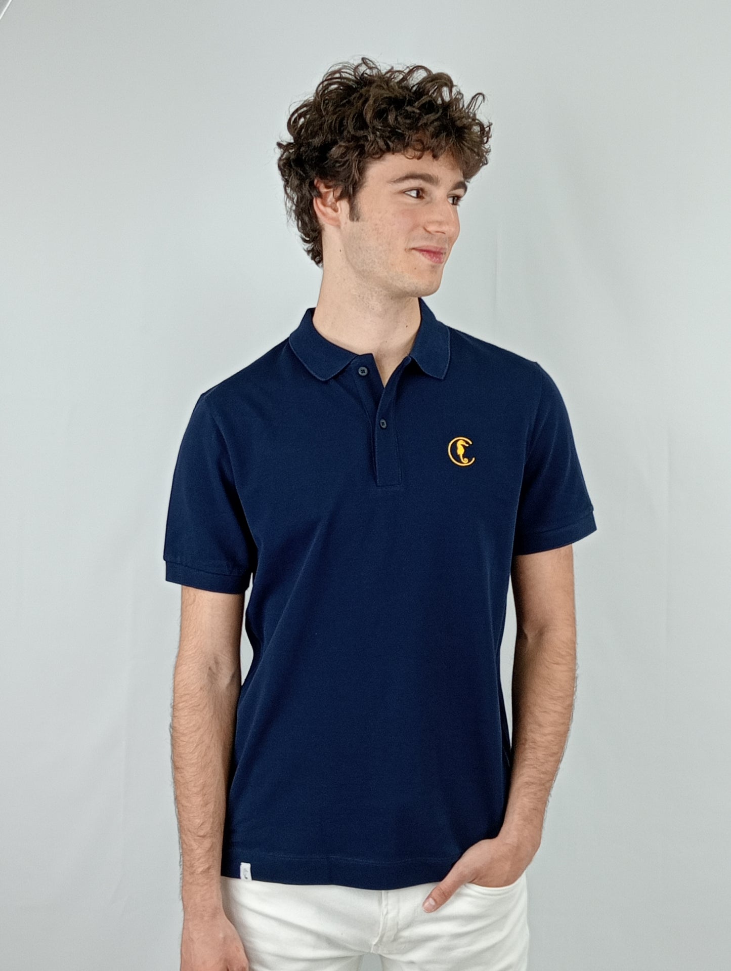 POLO PIQUÉ NAVY