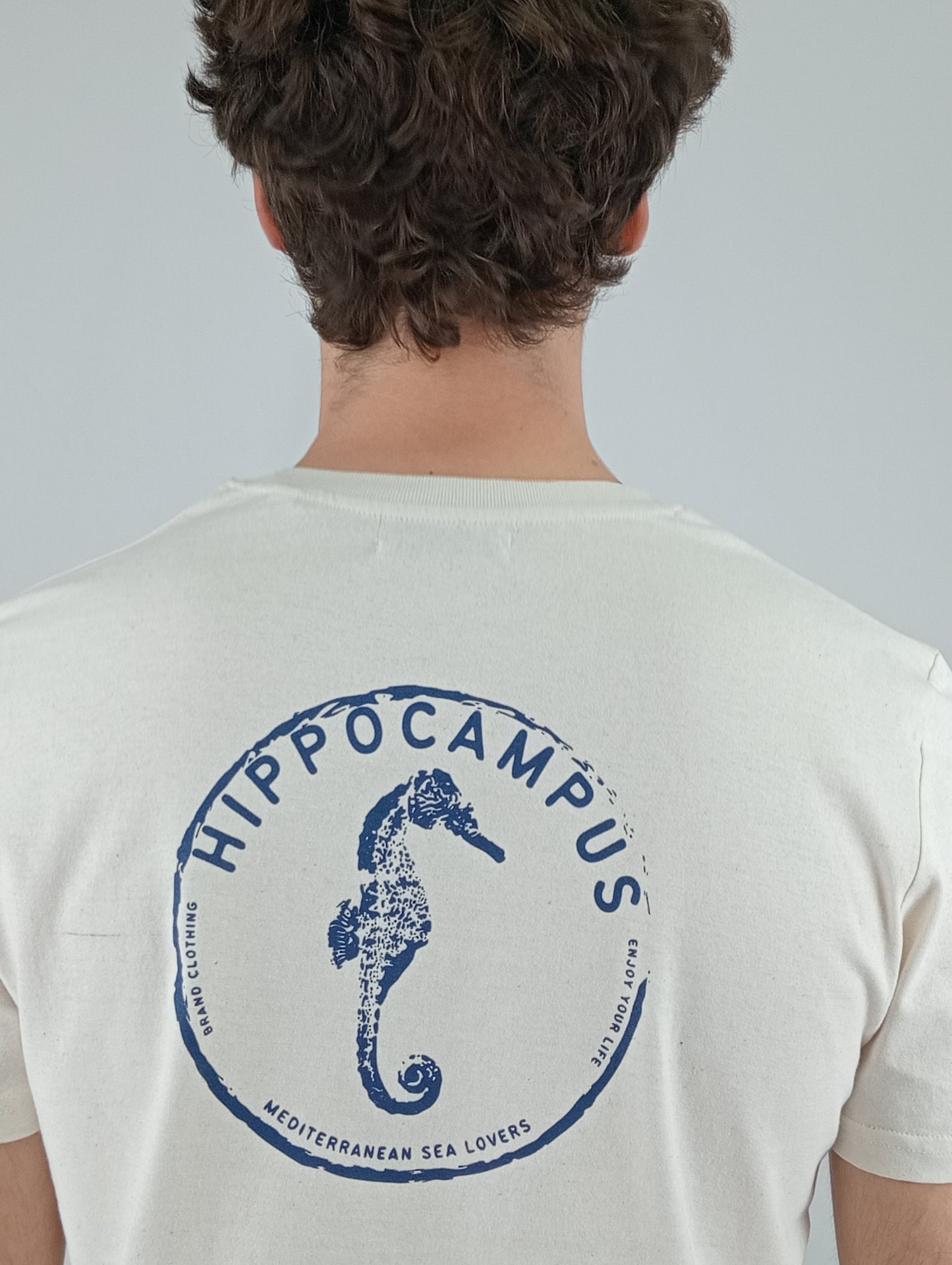 CAMISETA HIPPOCAMPUS ALGODÓN RECICLADO